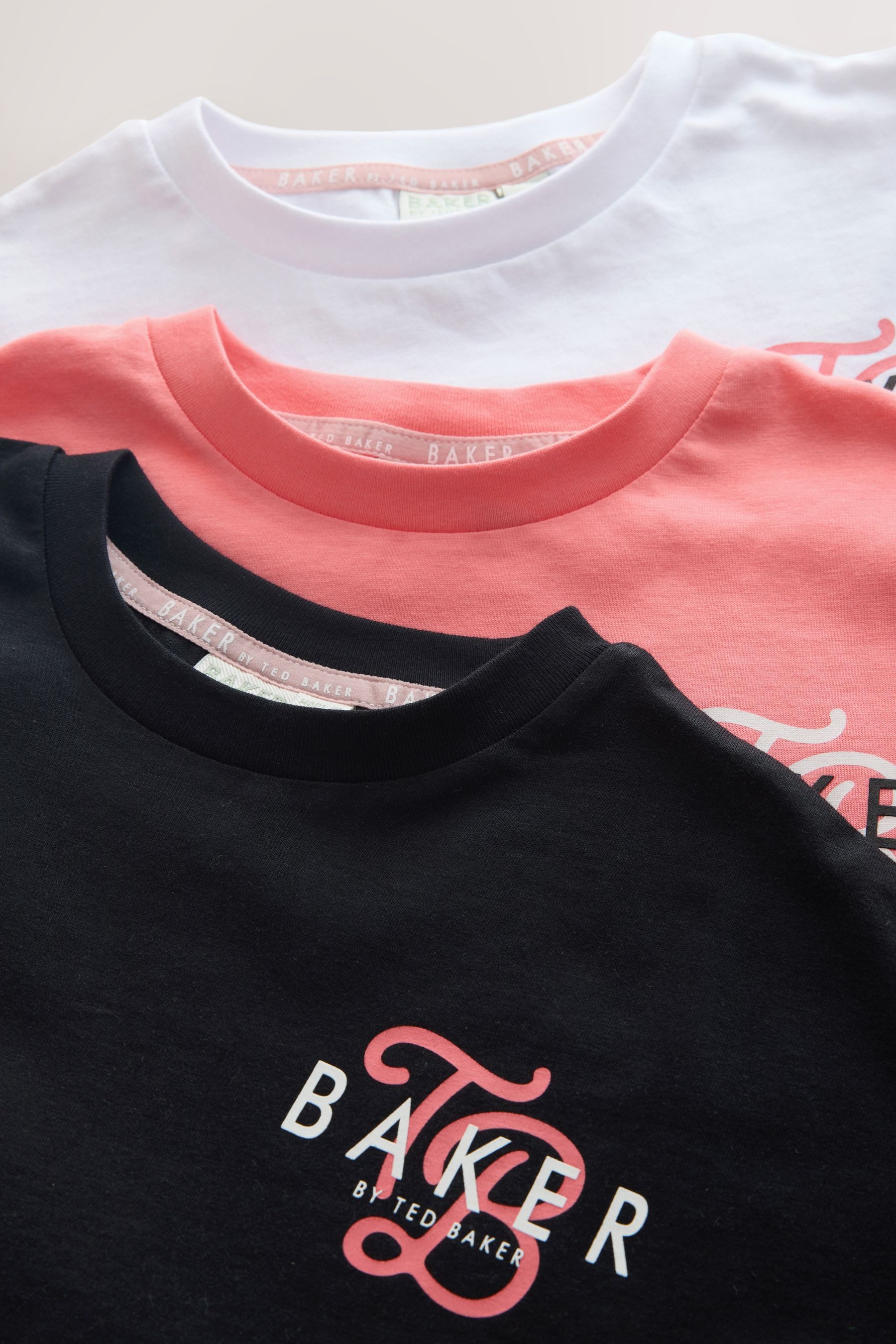 Baker by Ted Baker T-Shirt 3 x Baker by Ted Baker Oversized Grafik-T-Shirts (3-tlg)