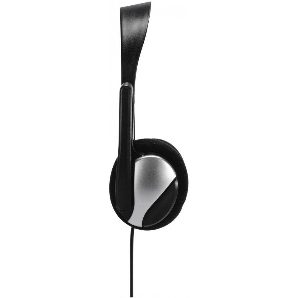 Hama Hama Essential HS 200 PC-Headset schwarz PC-Headset (Leichtes und komfortables Design, Kabelgebunden, Leichtes und komfortables Design)