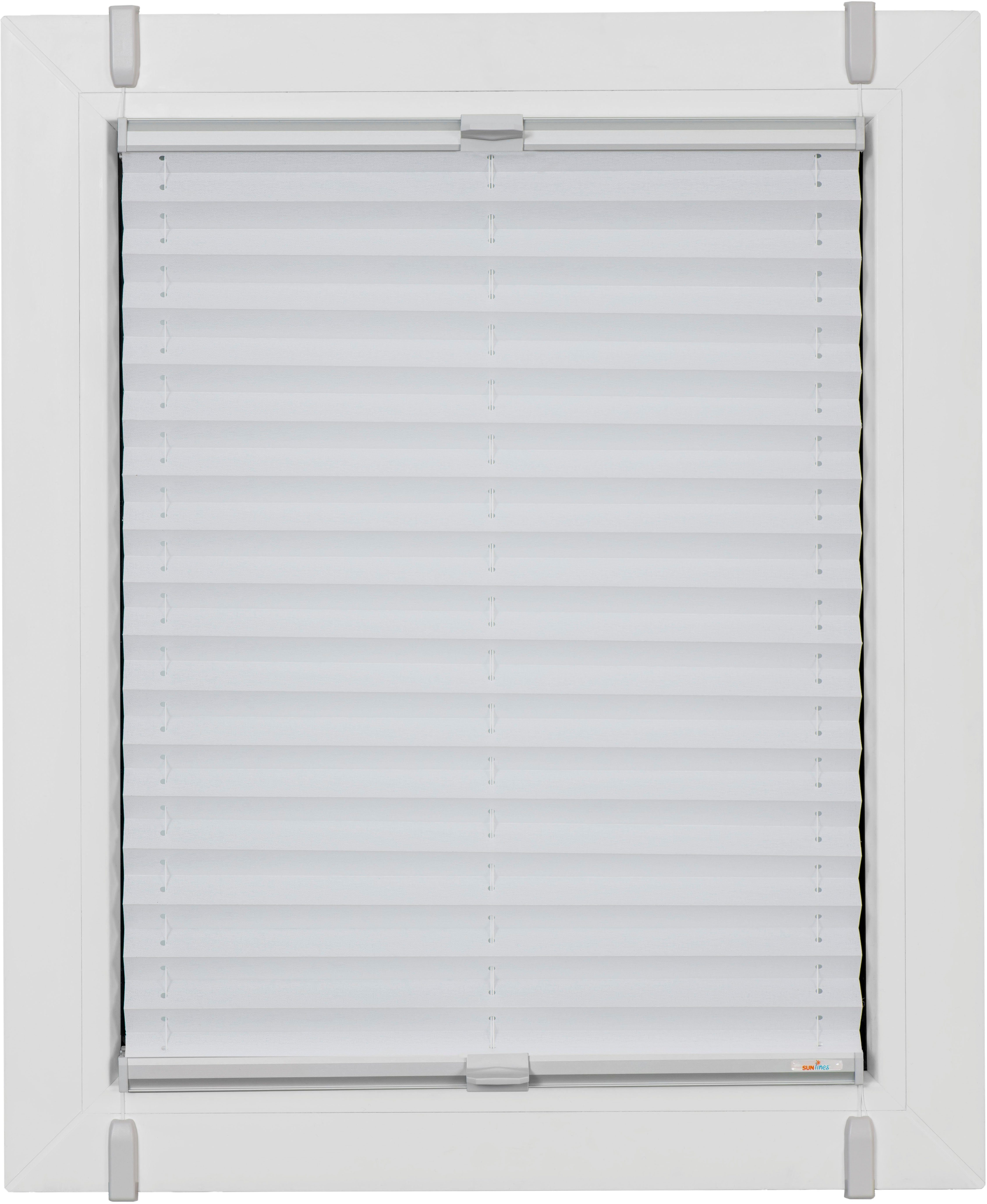 sunlines Plissee »One Size Style Crepe«, blickdicht, ohne Bohren, verspannt günstig online kaufen