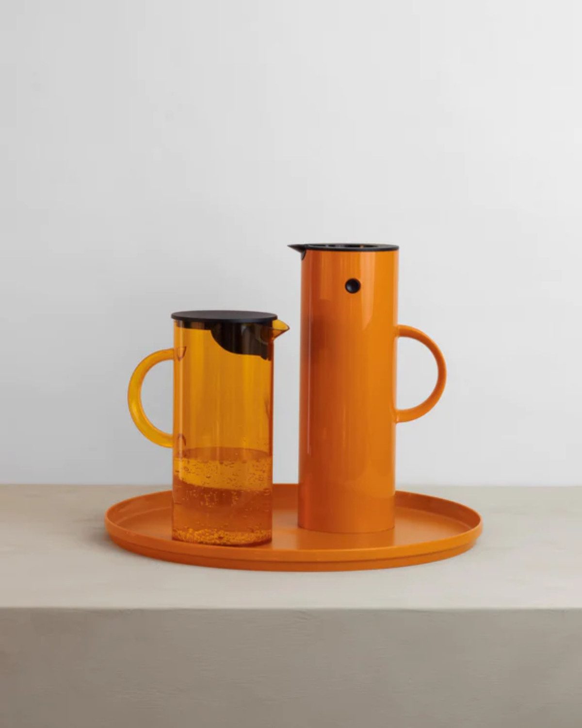 Stelton Servierbrett Stelton EM Serviertablett Ø 40 cm, ABS Kunststoff