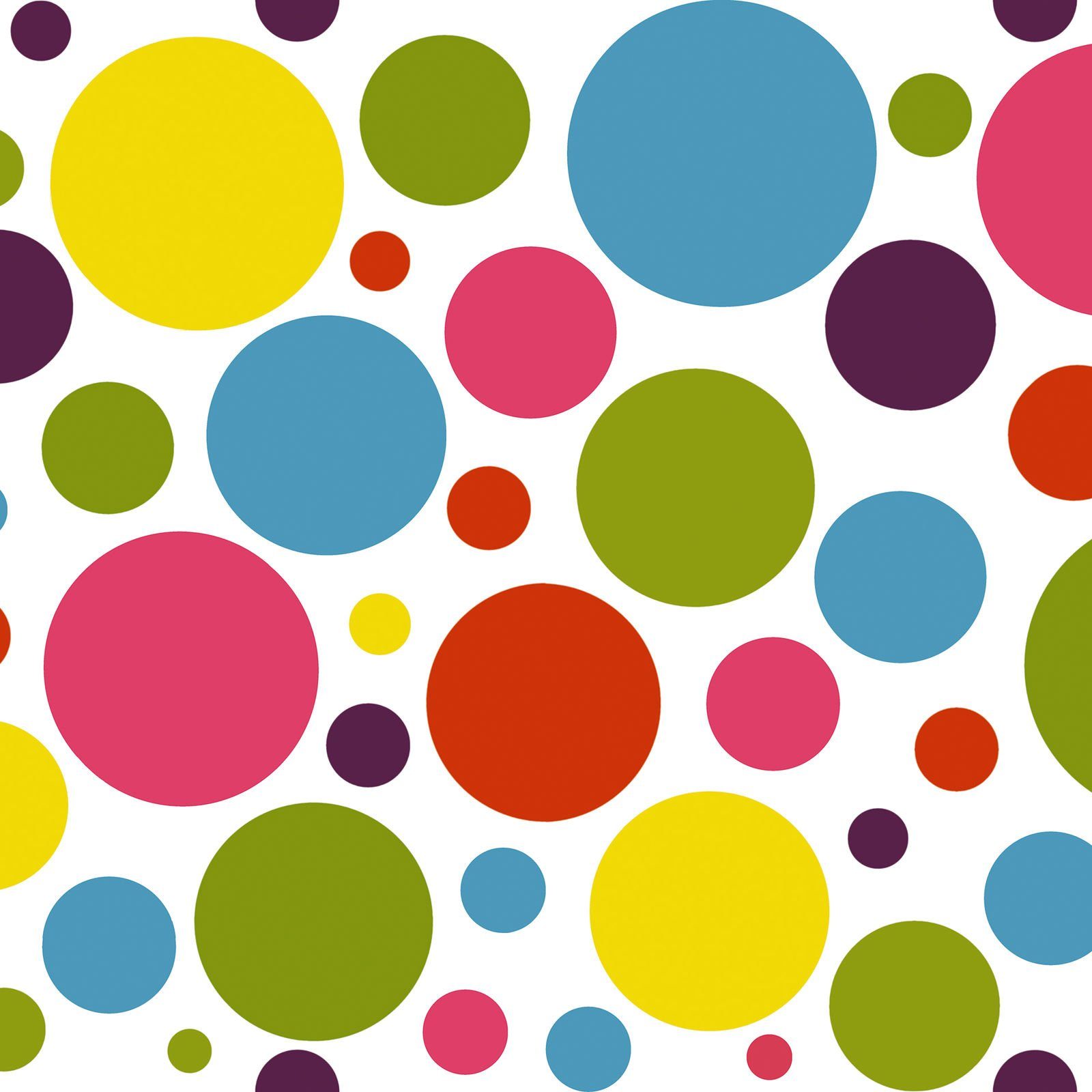 Melody Gartentischdecke Wachstuch Tischdecke Punkte bunt groß abwaschbar ec günstig online kaufen