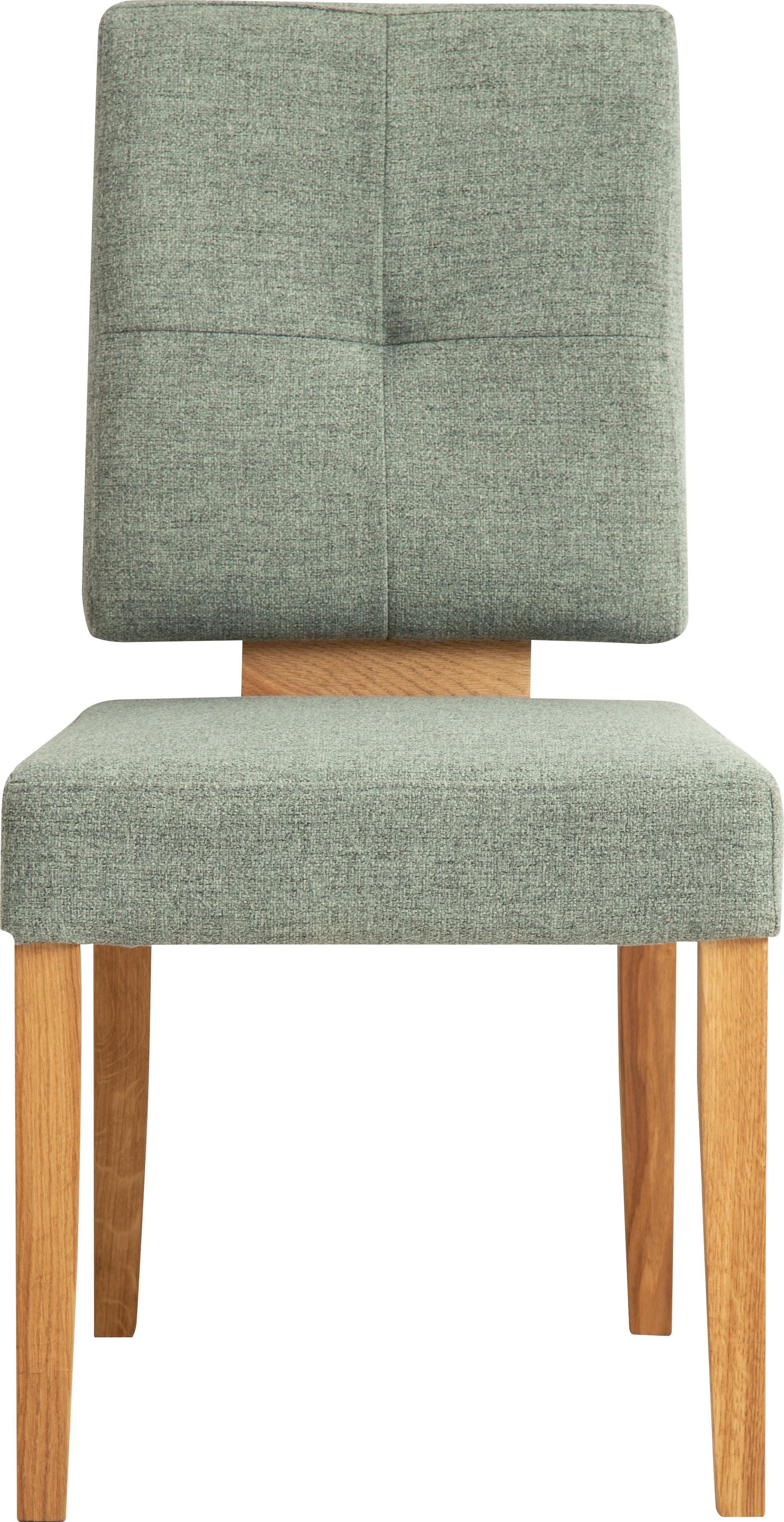 OTTO home Esszimmerstuhl Ponza Polsterstuhl (Set, 2 St), Gestell Eiche massiv geölt, Esszimmer Bestseller – Bild 3 von 5