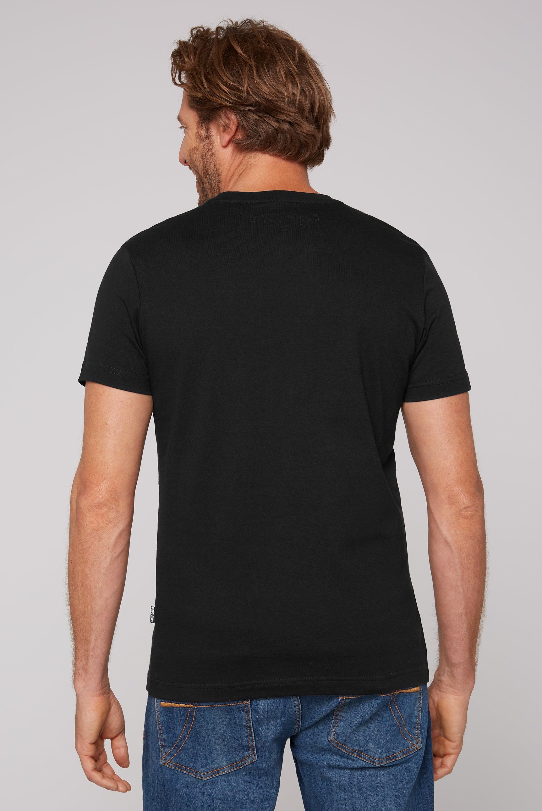 CAMP DAVID Rundhalsshirt aus Baumwolle