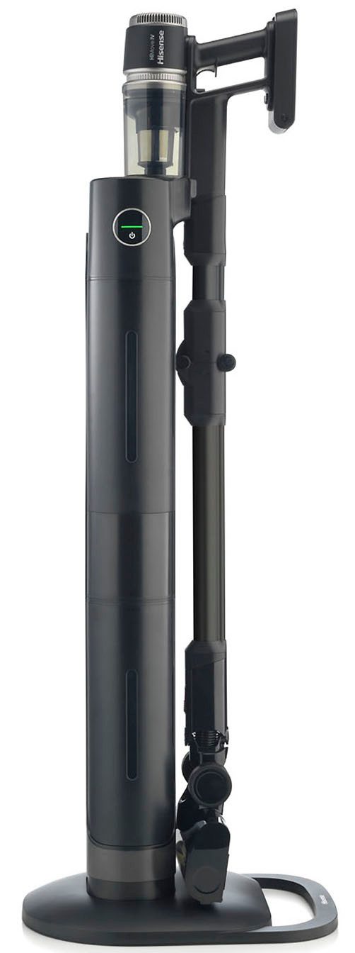 Hisense Akku-Bodenstaubsauger HVC676451DA, 400 W, beutellos, inkl. Reinigungsstation, 400W Leistung, 60min Laufleistung