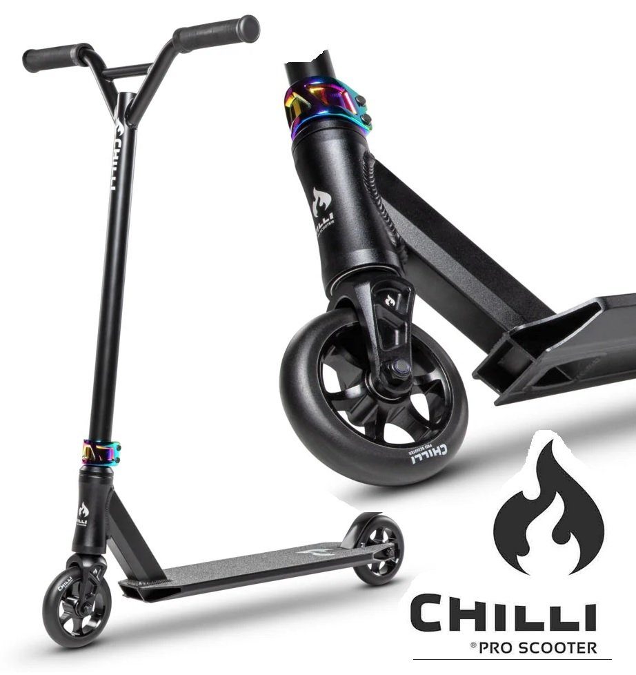 Chilli Stuntscooter Chilli Pro StuntScooter 5000 H=84cm schwarz/Neochrom