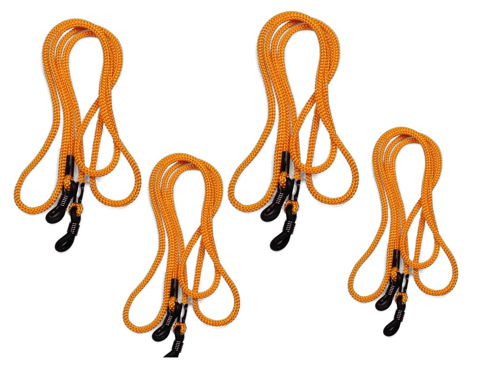 Brillenetui Brillenband 4er Set Orange