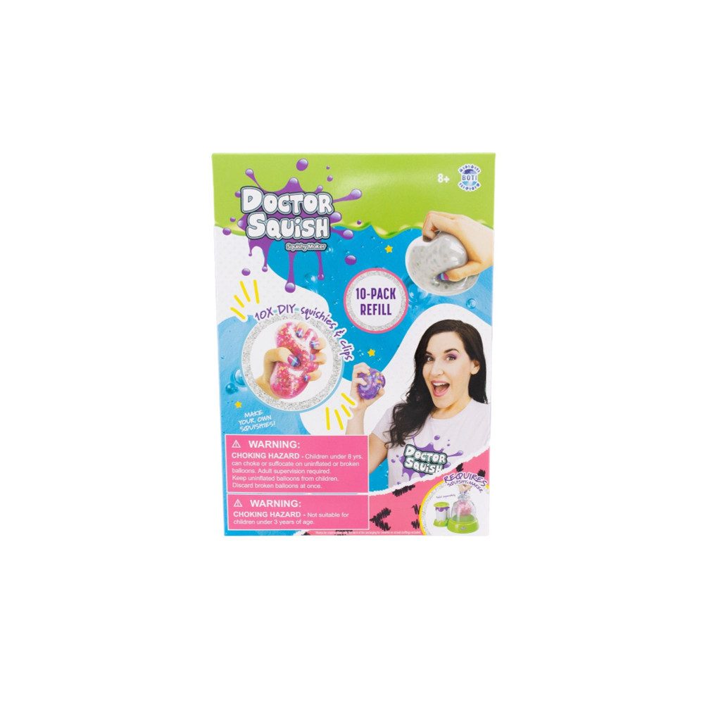 BOTI Kreativset Doktor Squish - Squishy Nachfüllpack - 10 Stück