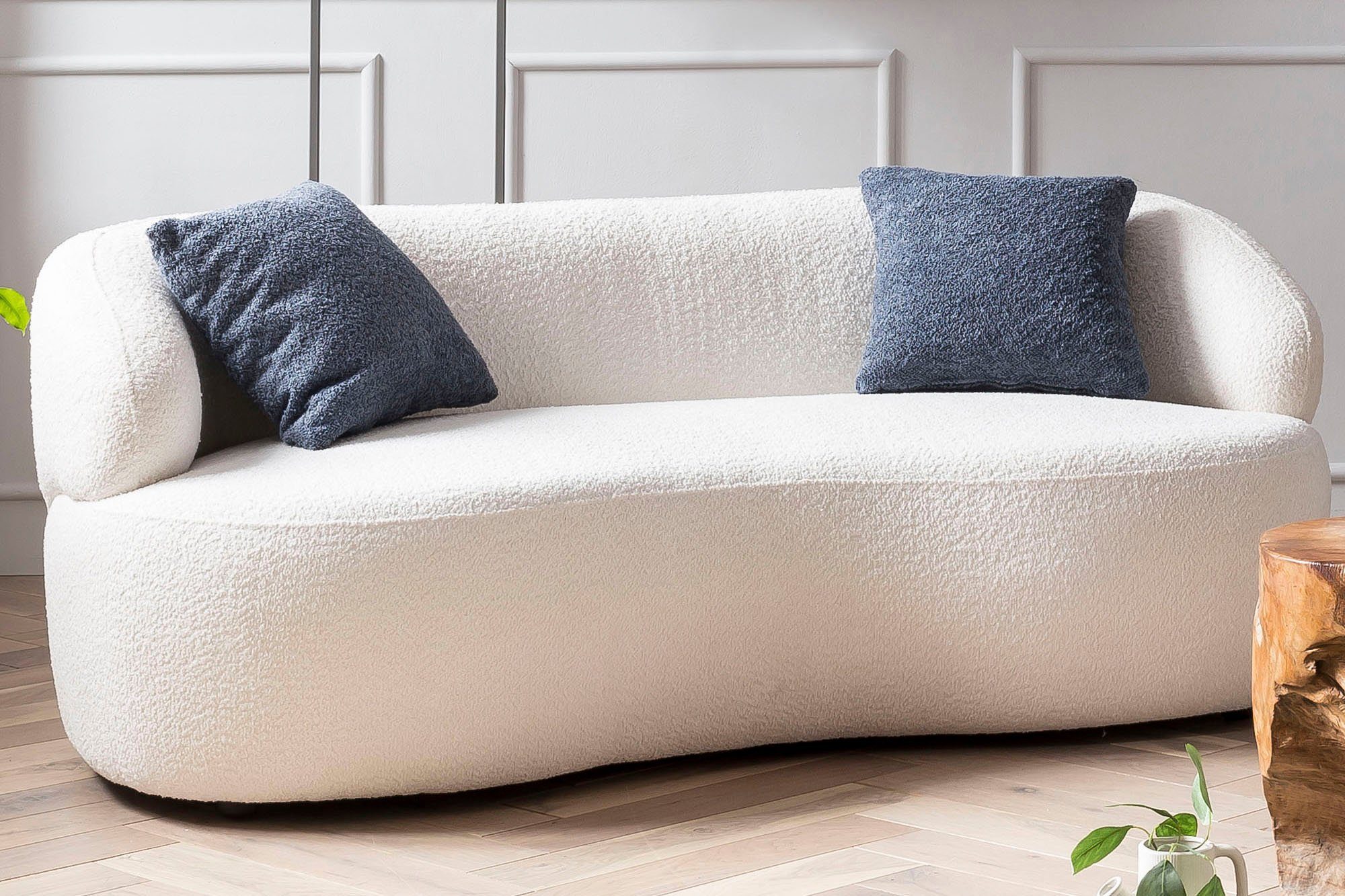 SalesFever 2-Sitzer Stilvoller 2-Sitzer für Ihr Zuhause, organisch geformt, Breite 170 cm