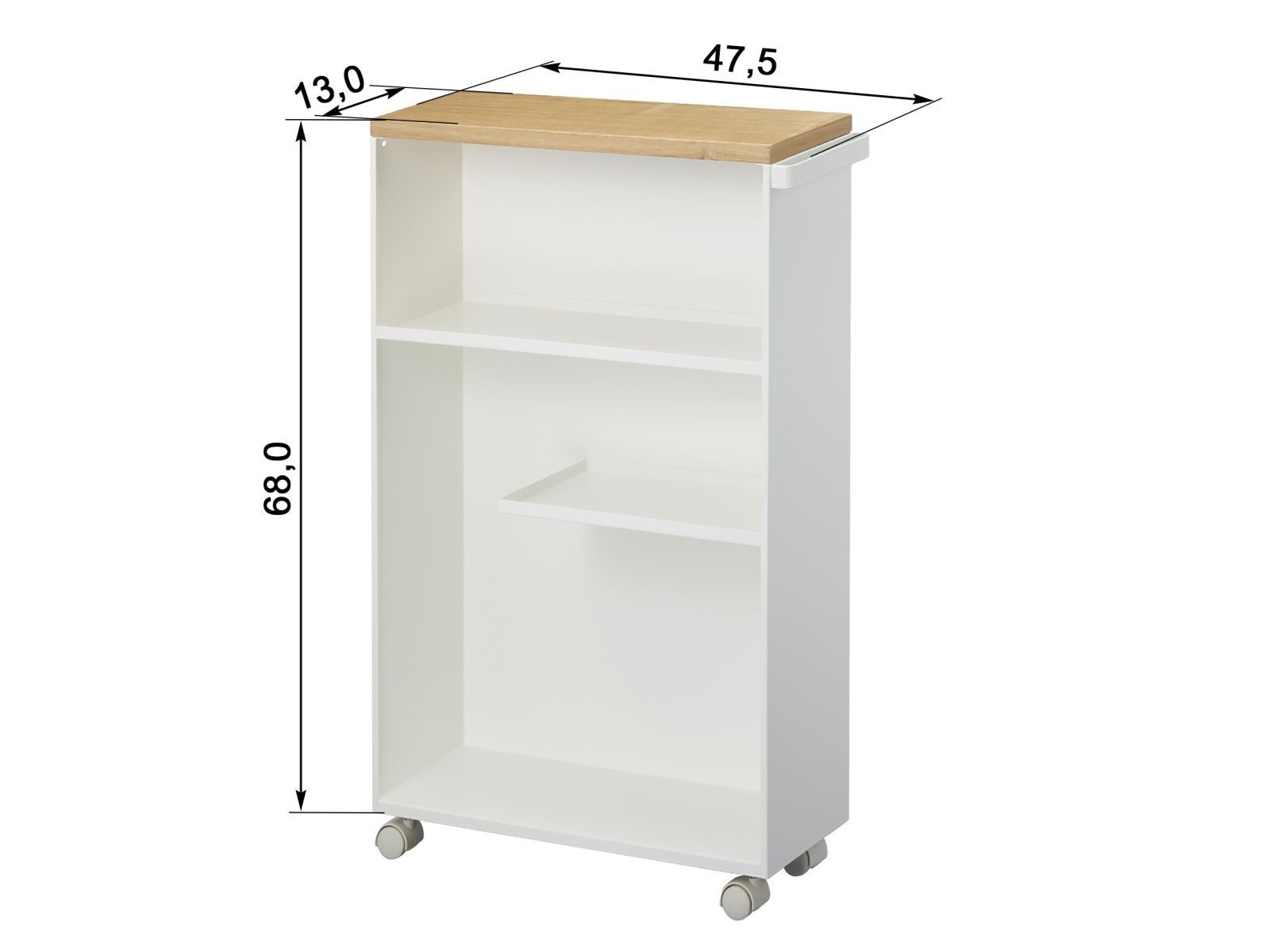 Yamazaki Badregal "Tower" schmal, Toilettenpapier Aufbewahrung günstig online kaufen