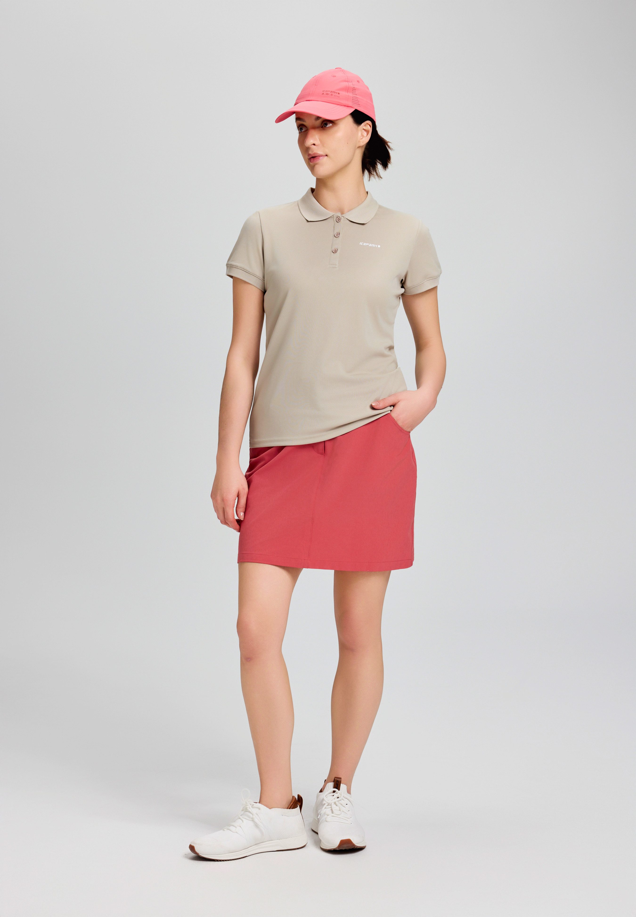 Icepeak Poloshirt BAYARD sportlicher Stil, aus Polyester, schnelltrocknend, pflegeleicht