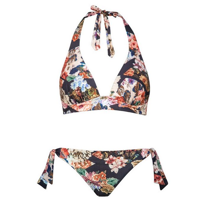 Maryan Mehlhorn Triangel-Bikini Opulence Set mit Softcups Neckholder floral