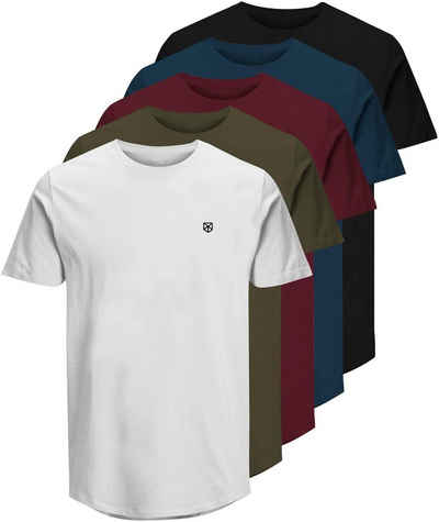 Jack & Jones T-Shirt BLABRODY TEE 5PK (Packung, 5-tlg., 5er-Pack)