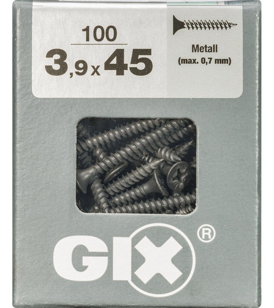 SPAX Trockenbauschrauber Spax Schnellbauschrauben 3.9 x 45 mm PH 2