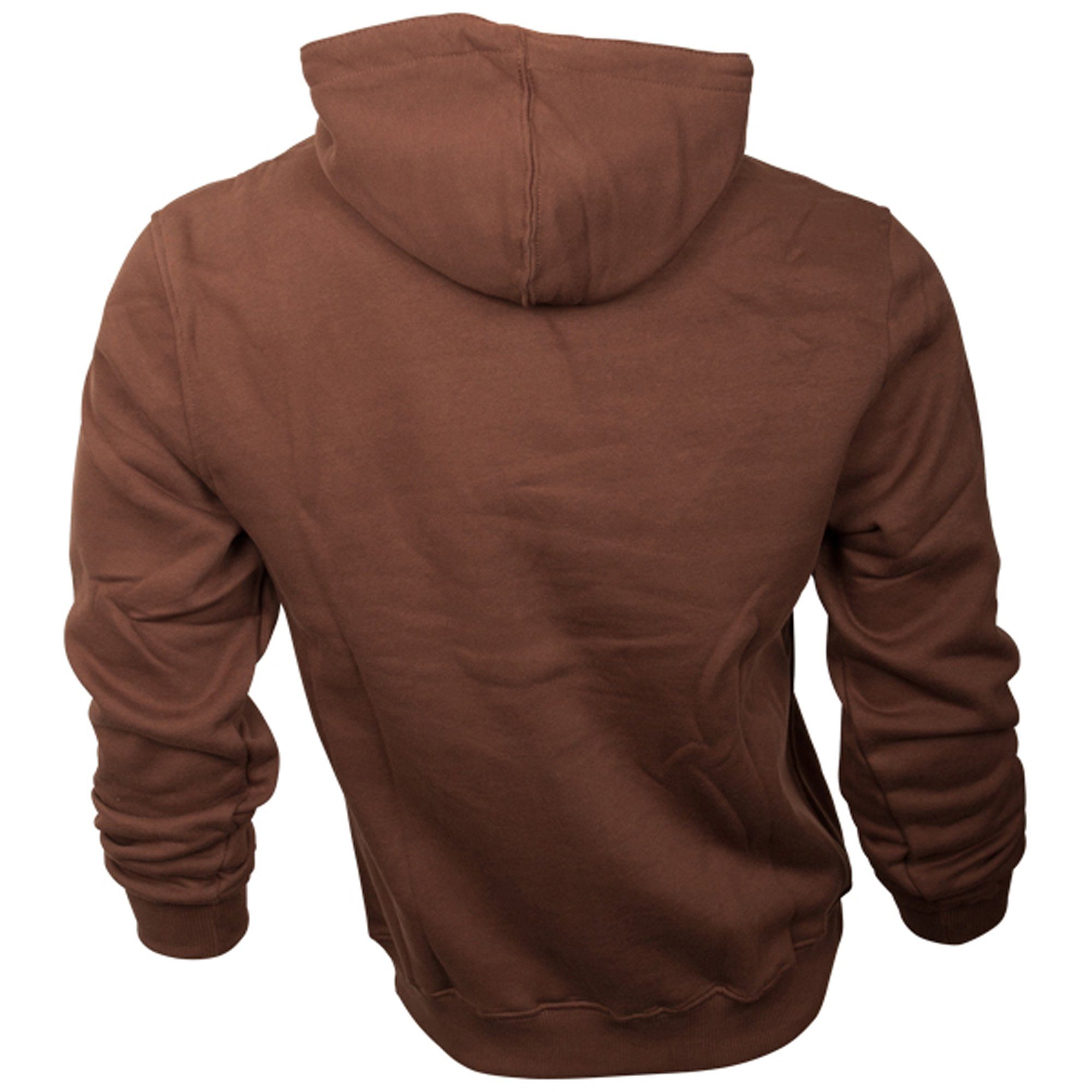 FC St. Pauli Kapuzenpullover Hoodie Totenkopf Groß (Braun) günstig online kaufen