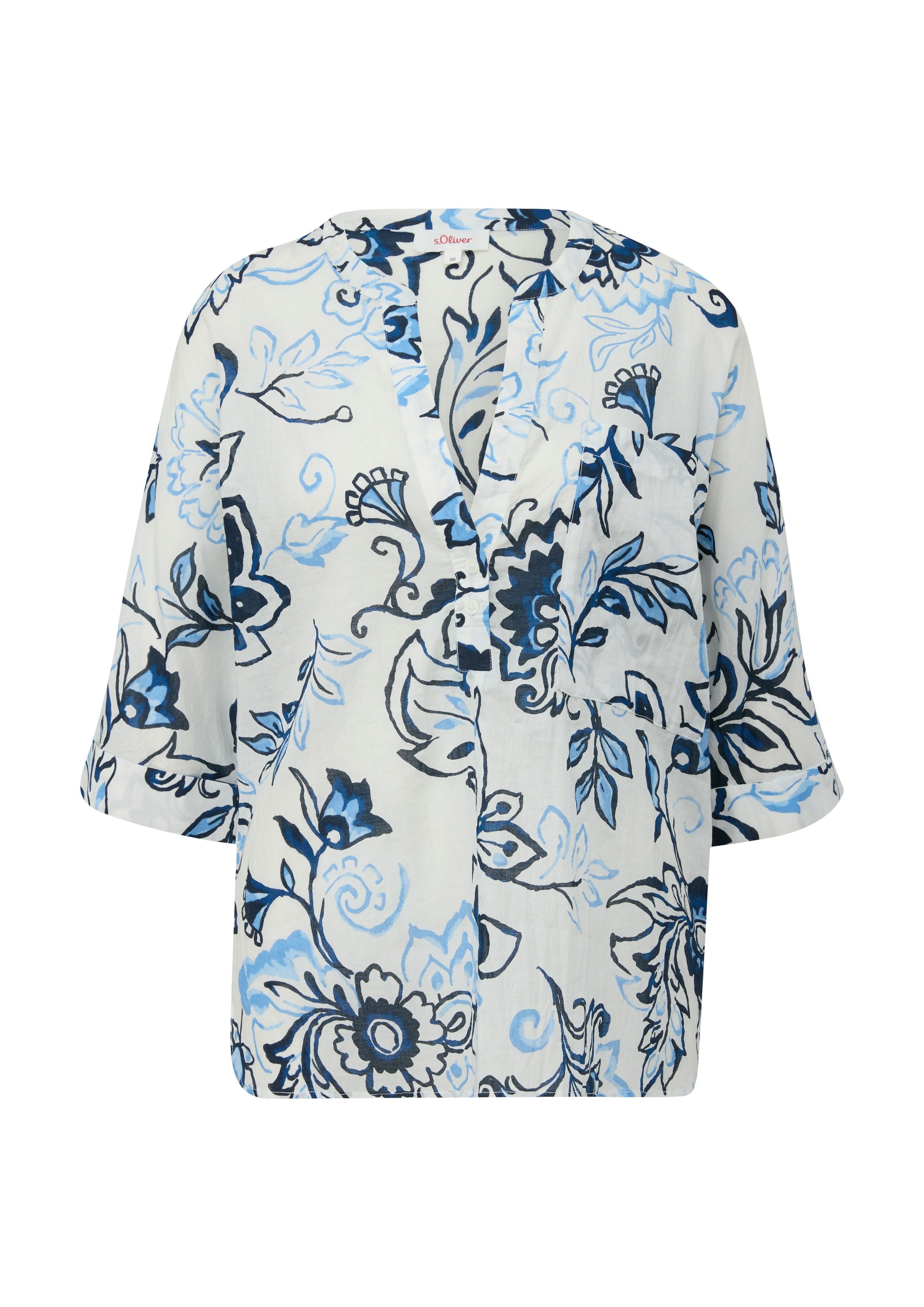 s.Oliver Druckbluse günstig online kaufen