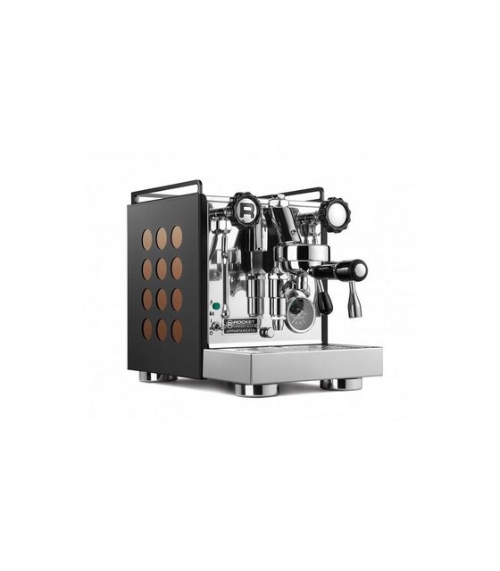 Rocket Espresso Espressomaschine Kaffeemaschine Rocket Espresso „Appartamento Black/Copper“