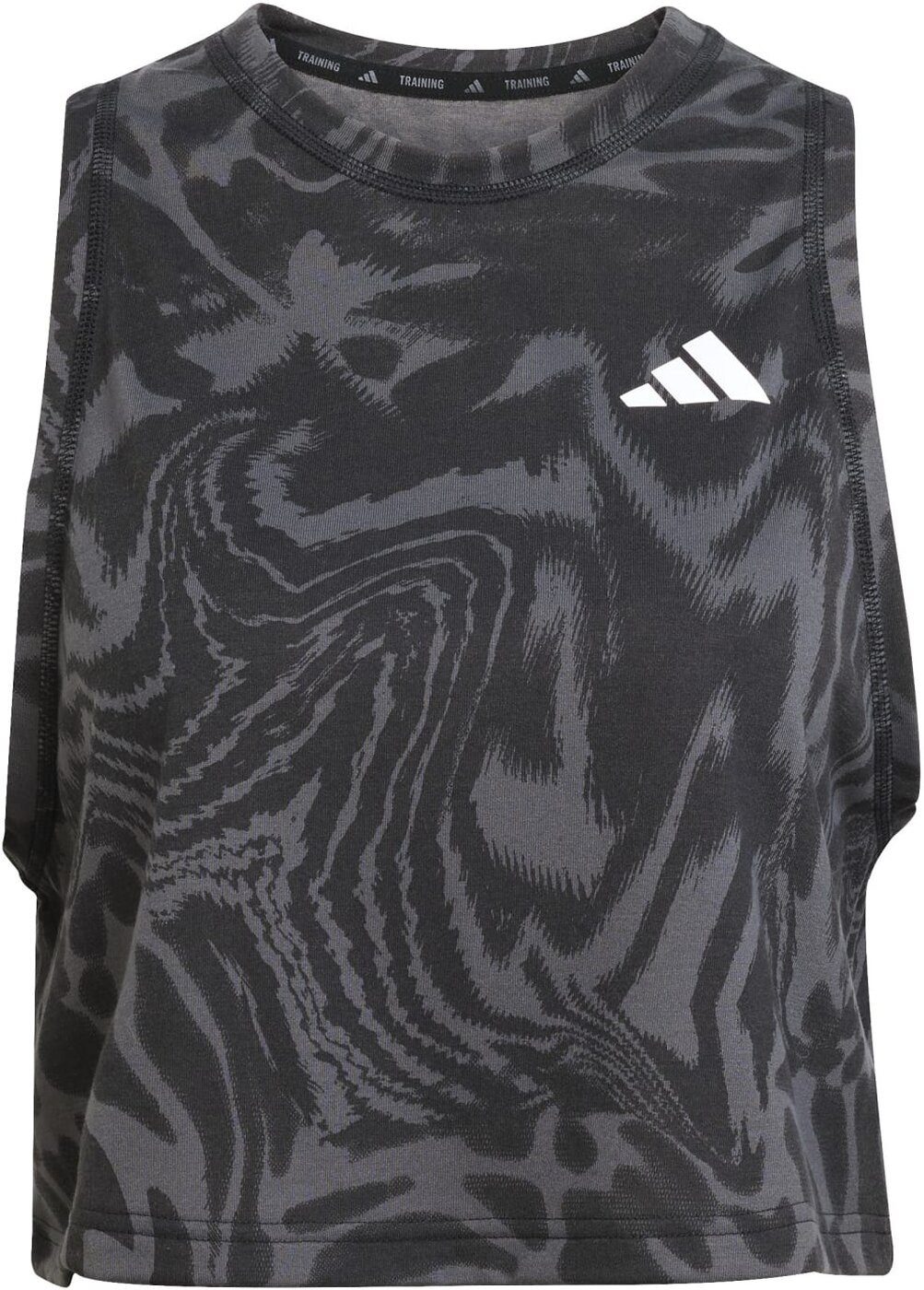 adidas Performance Funktionstop TE MIN AOP TANK BLACK