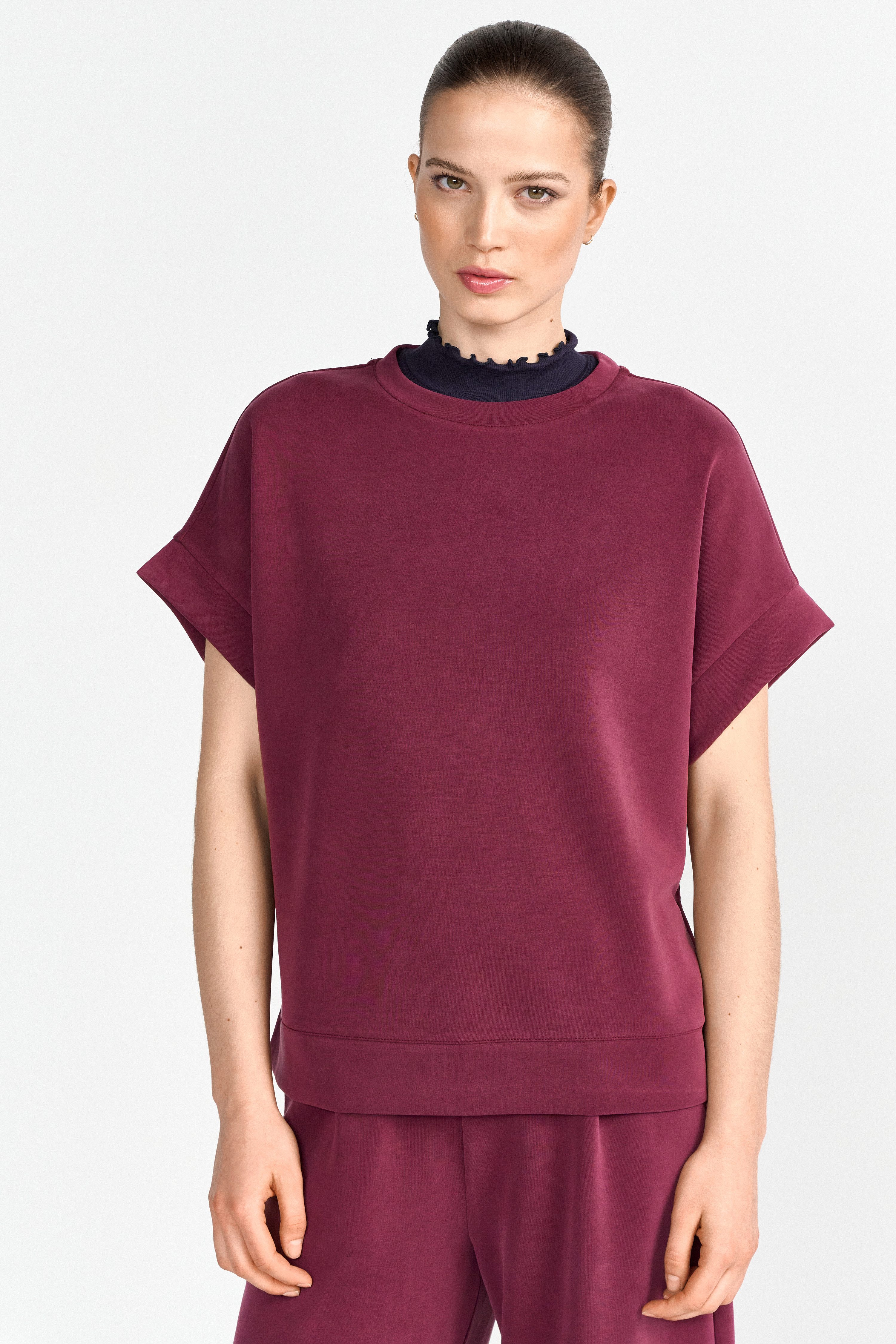 RICHROYAL Sweatshirt aus weicher, fester, gepeachter günstig online kaufen