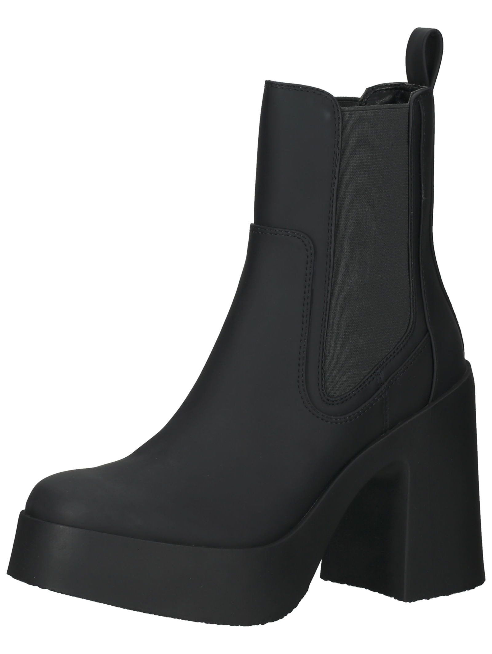 STEVE MADDEN STEVE MADDEN Stiefelette Lederimitat/Textil High-Heel-Stiefelette
