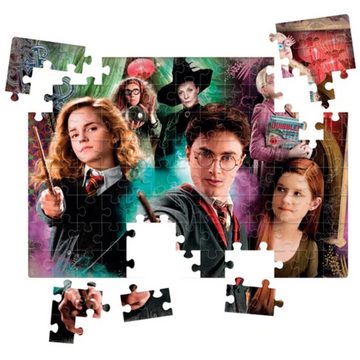 Clementoni® Puzzle Supercolor - Wizarding World Harry Potter, 104 Puzzleteile