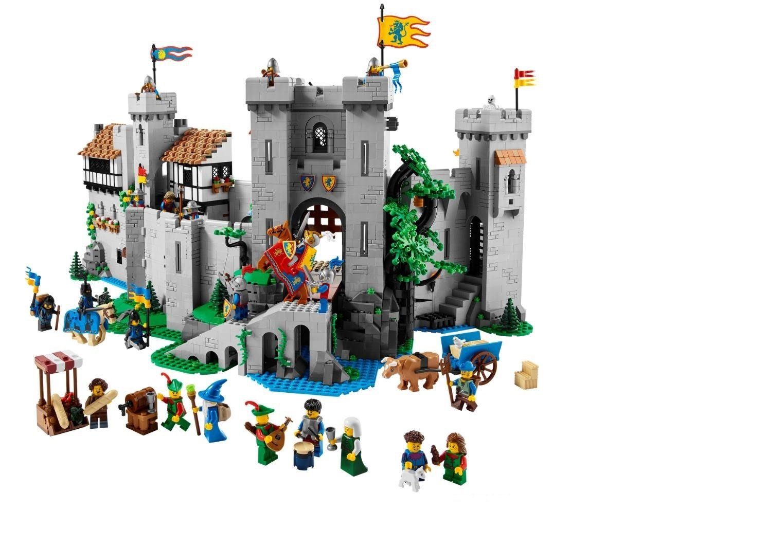 LEGO® Spielbausteine Icons 10305 Burg der Löwenritter 10305, (4514 St) | Spielbausteine