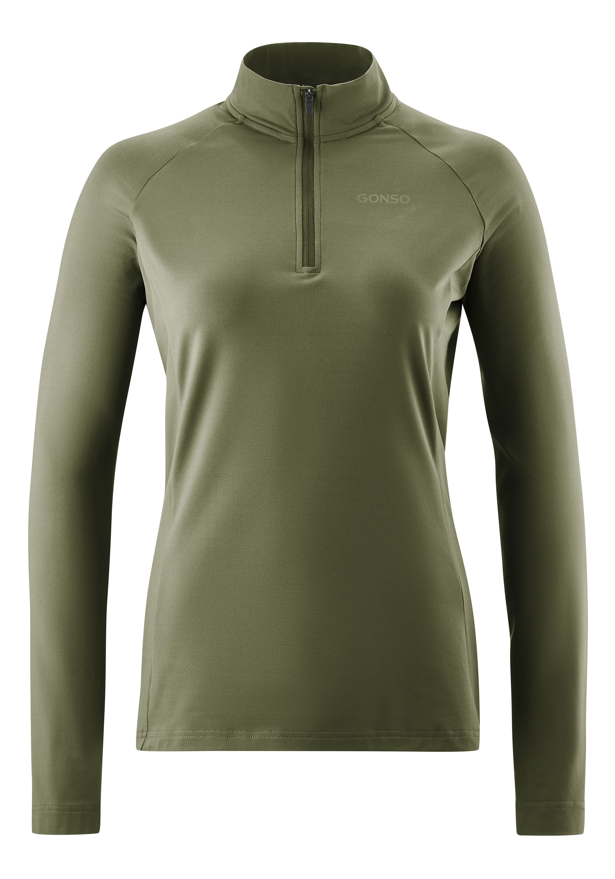 Gonso Radtrikot Essential Jersey Longsleeve W Damen Fahrradtrikot langarm, Midlayer Trikot