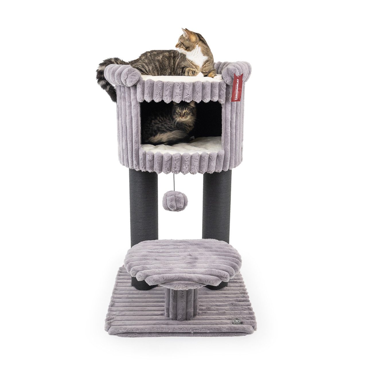 Canadian Cat Company Kratzbaum Stanley, Katzenmöbel, Kletterturm, ca. 68 x 68 x 119 cm