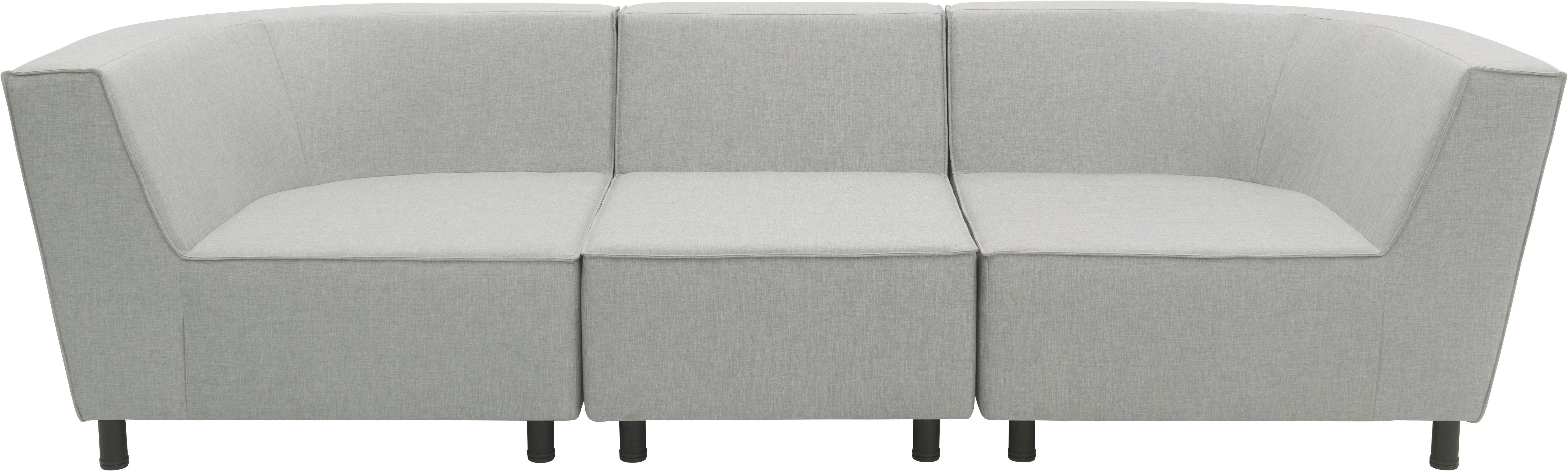 DOMO collection 3-Sitzer Sonna, individuell zusammenstellbar, Gartenlounge-Set oder Einzelelemente, Outdoor