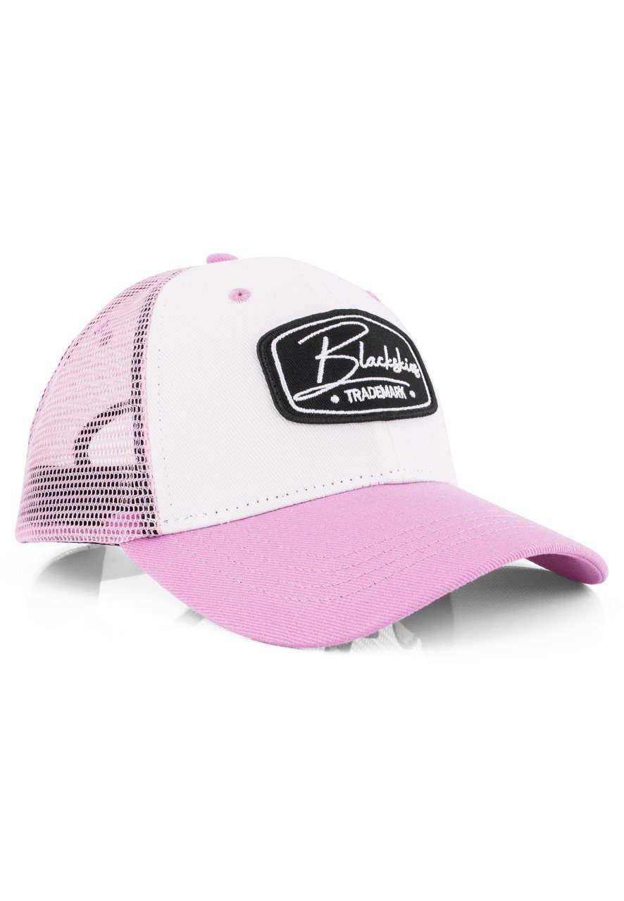 Blackskies Baseball Cap Race Baseball Cap Weiß-Rosa