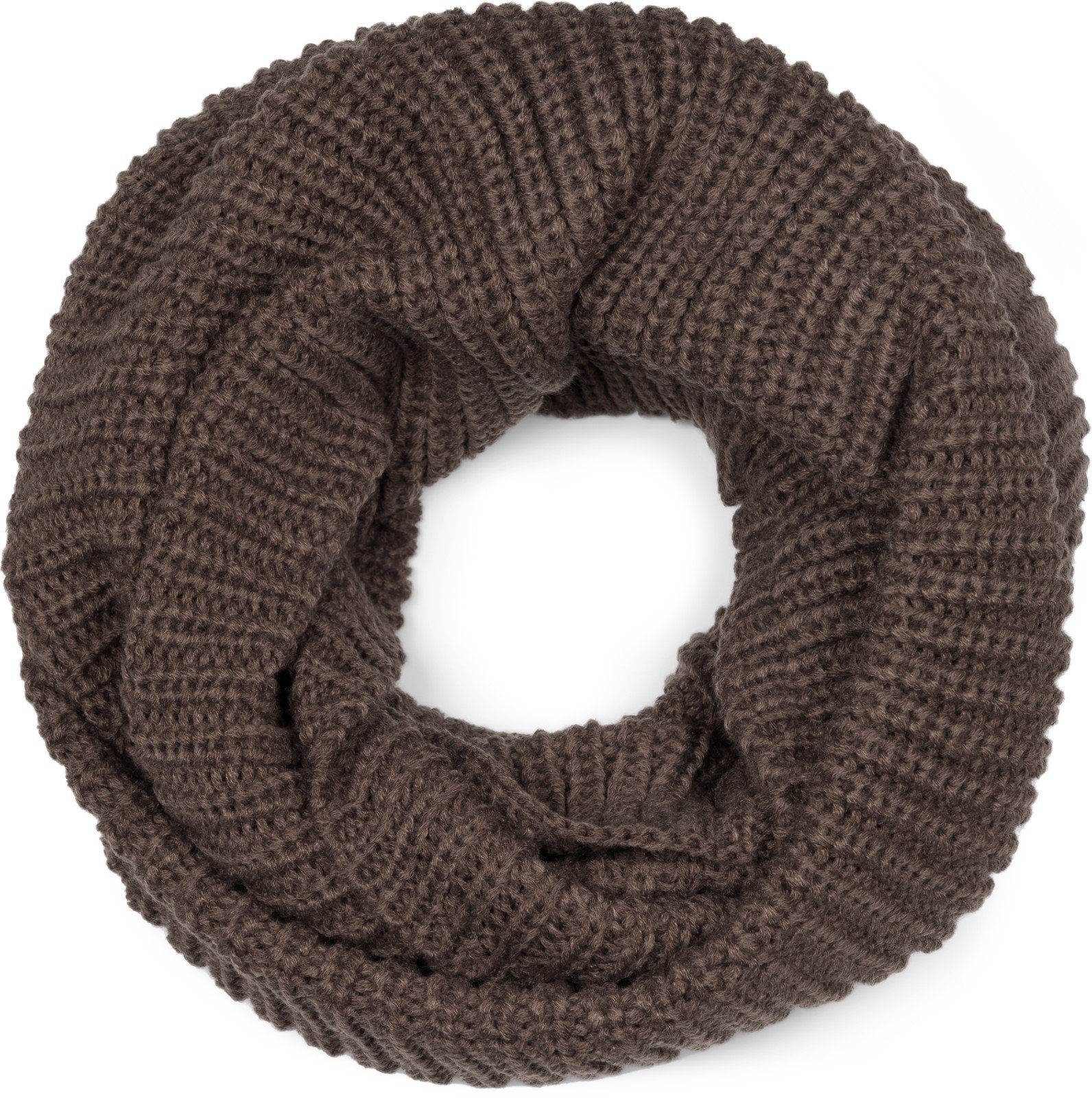 styleBREAKER Strickschal Unifarbener Feinstrick Loop, (1-St) günstig online kaufen