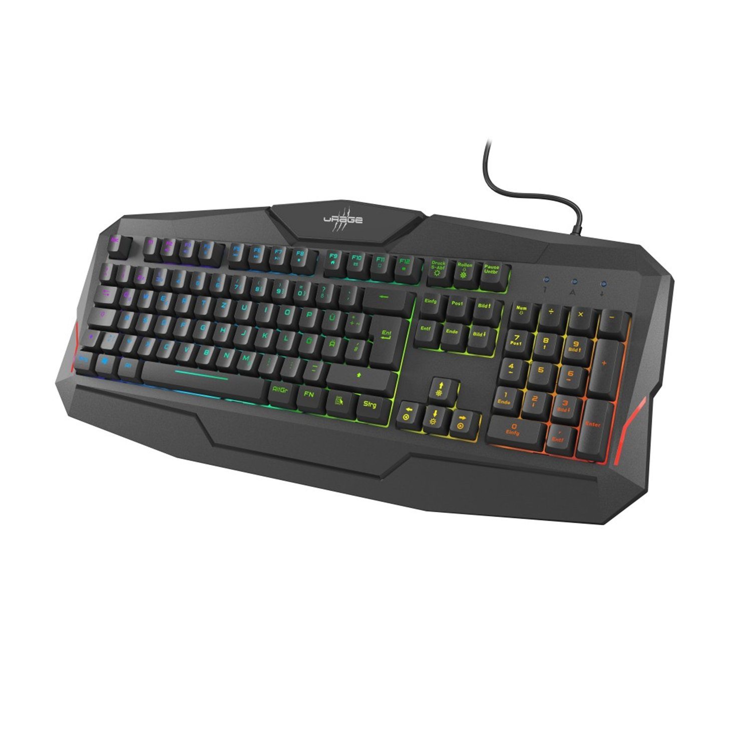 uRage Exodus 210, Schwarz Gaming-Tastatur
