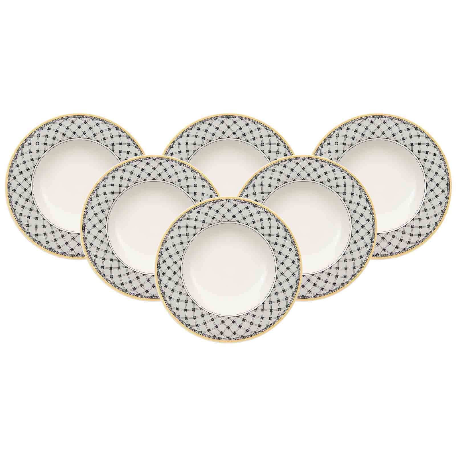 Villeroy & Boch Suppenteller Audun Promenade Suppenteller ø 24,2 cm 6er Set, (6 St)