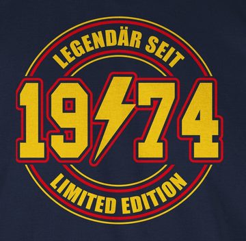 Shirtracer T-Shirt Legendär seit 1974 Limited Edition 50. Geburtstag