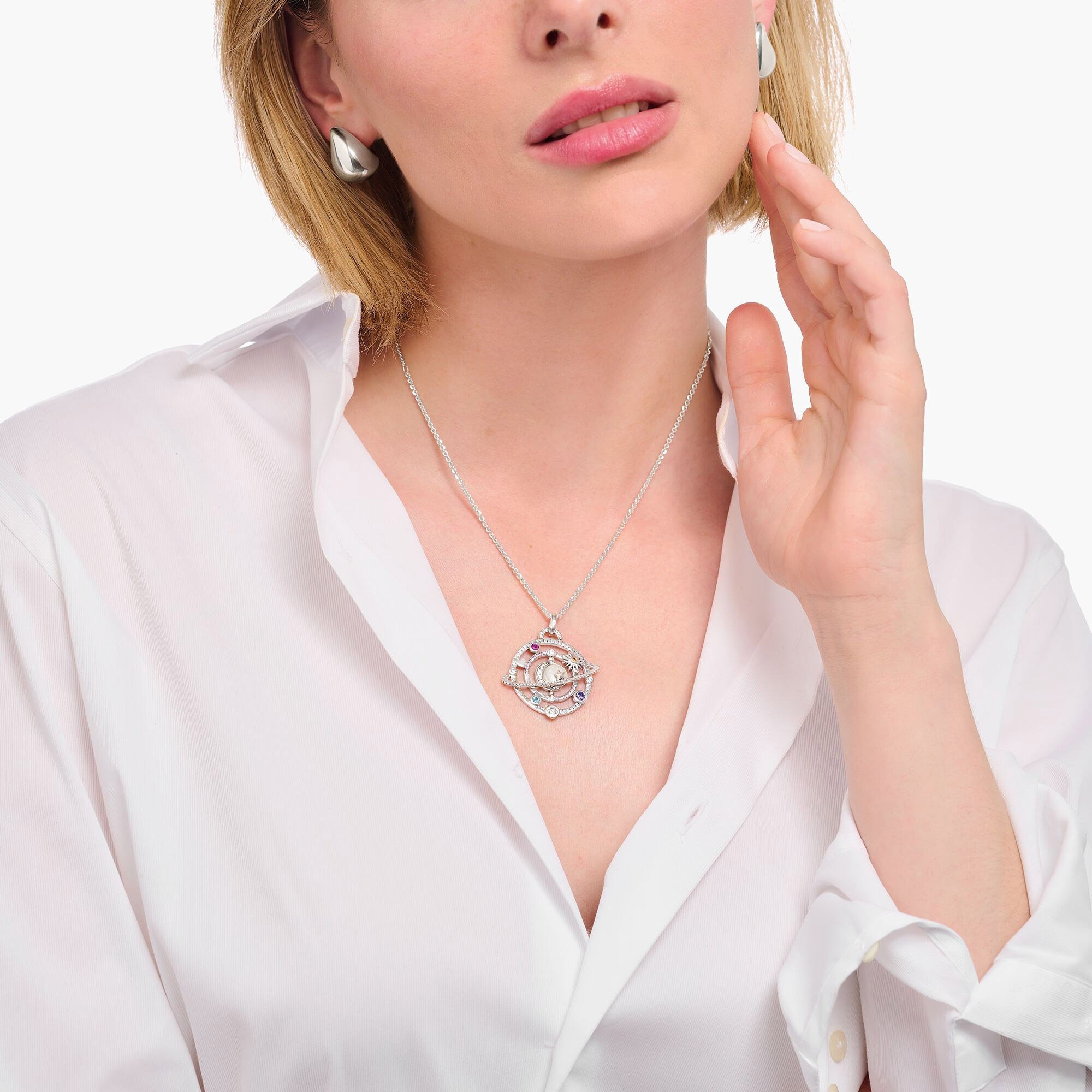 THOMAS SABO Kettenanhänger mit Planeten...