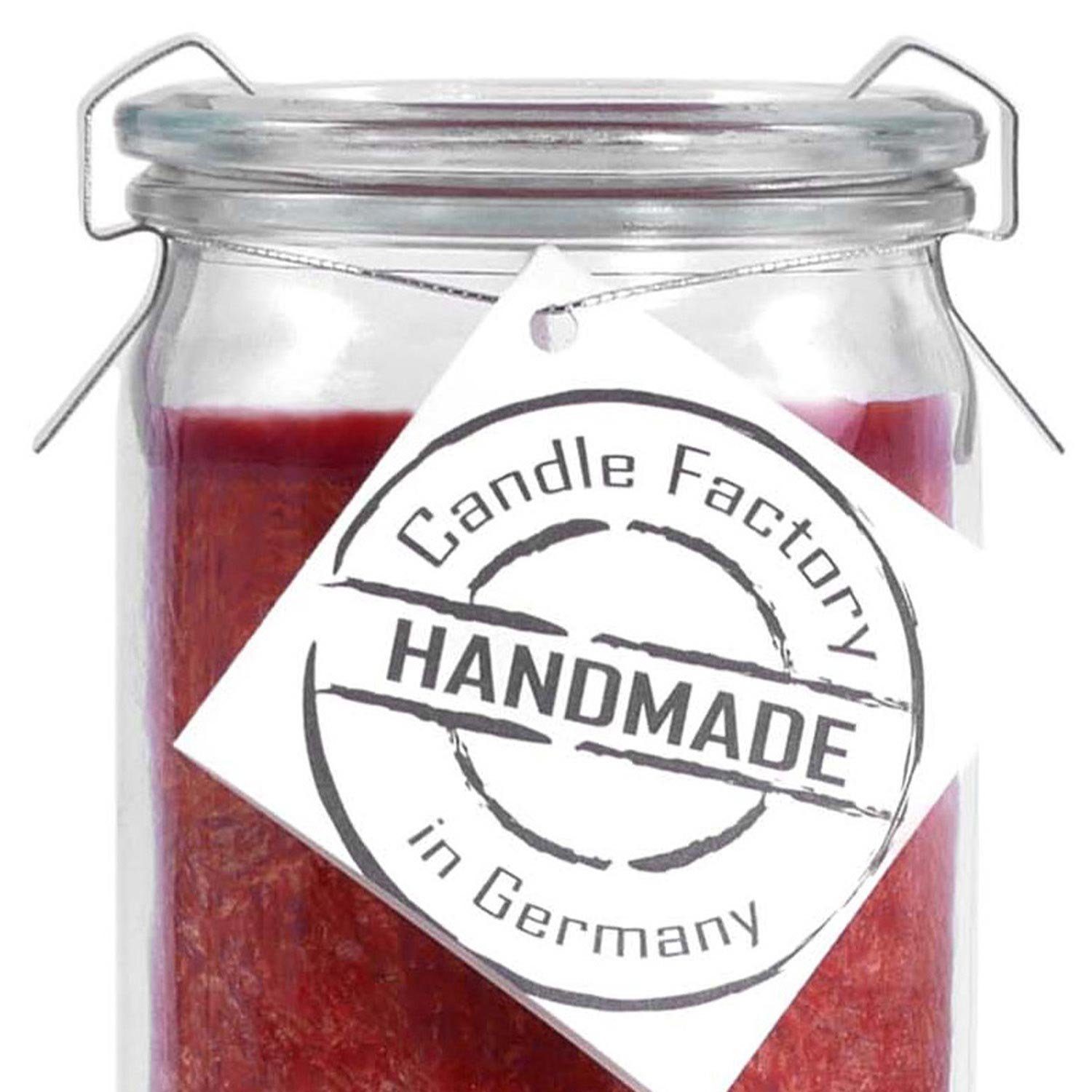 Landshop24 Duftkerze Candle-Factory Duftkerze aus Stearin im Weckglas Big J günstig online kaufen