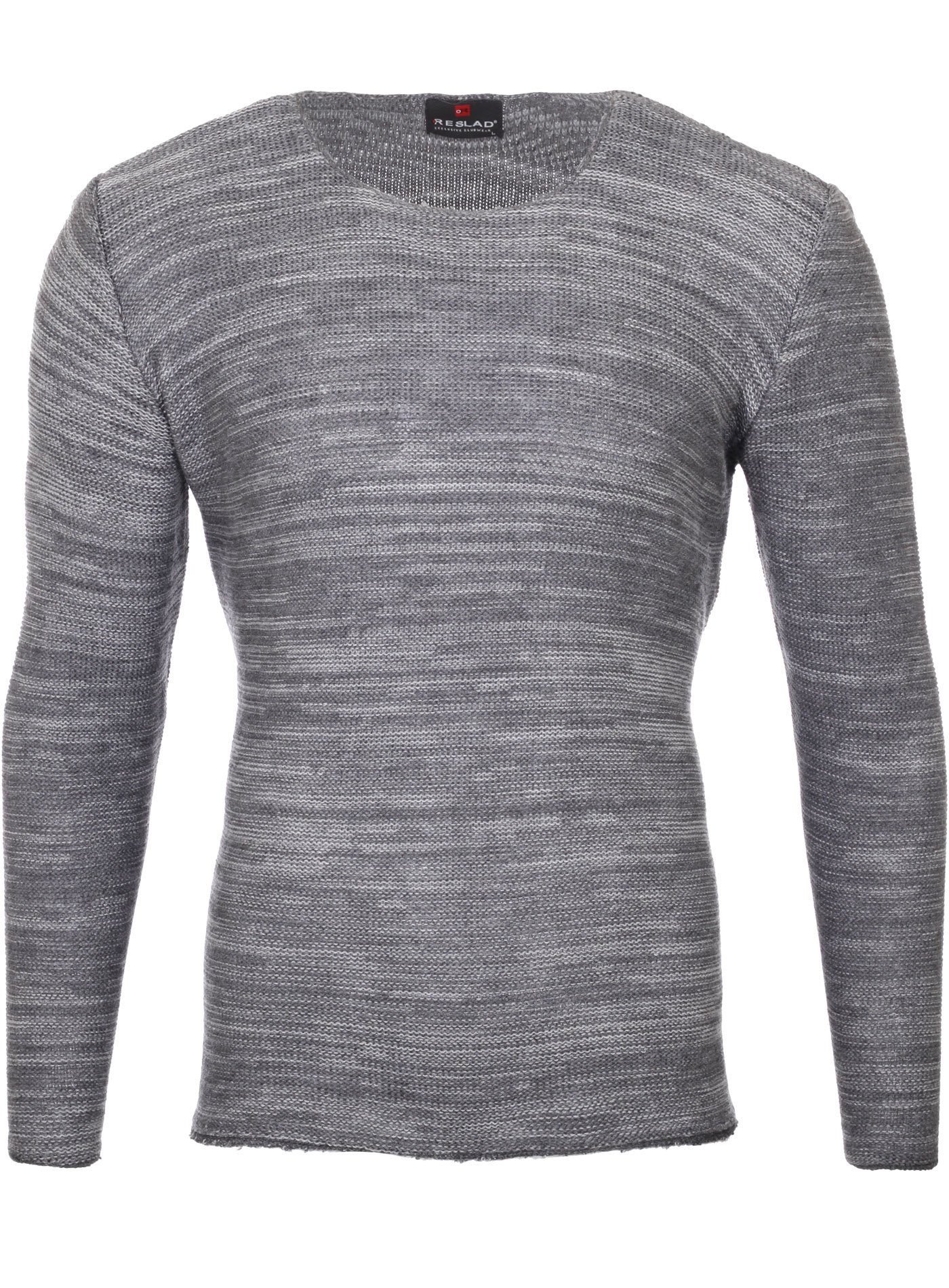 Reslad Strickpullover Reslad Strickpullover Herren-Pullover Melange günstig online kaufen