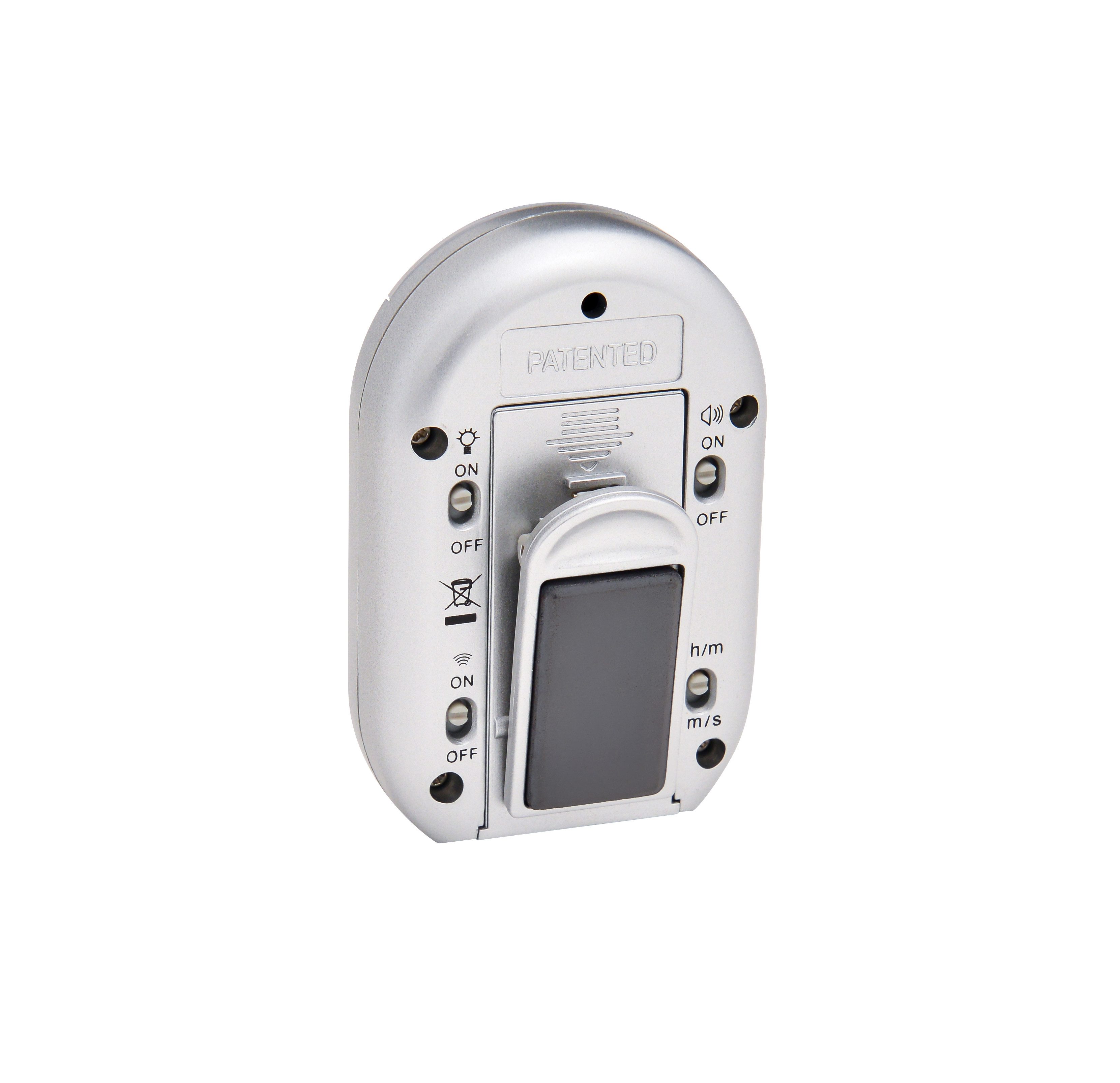 HUMANTECHNIK Küchentimer tripleBel, Timer mit Vibration und Lichtsignal für Hörgeschädigte Timer mit blinkenden LEDs und Vibration
