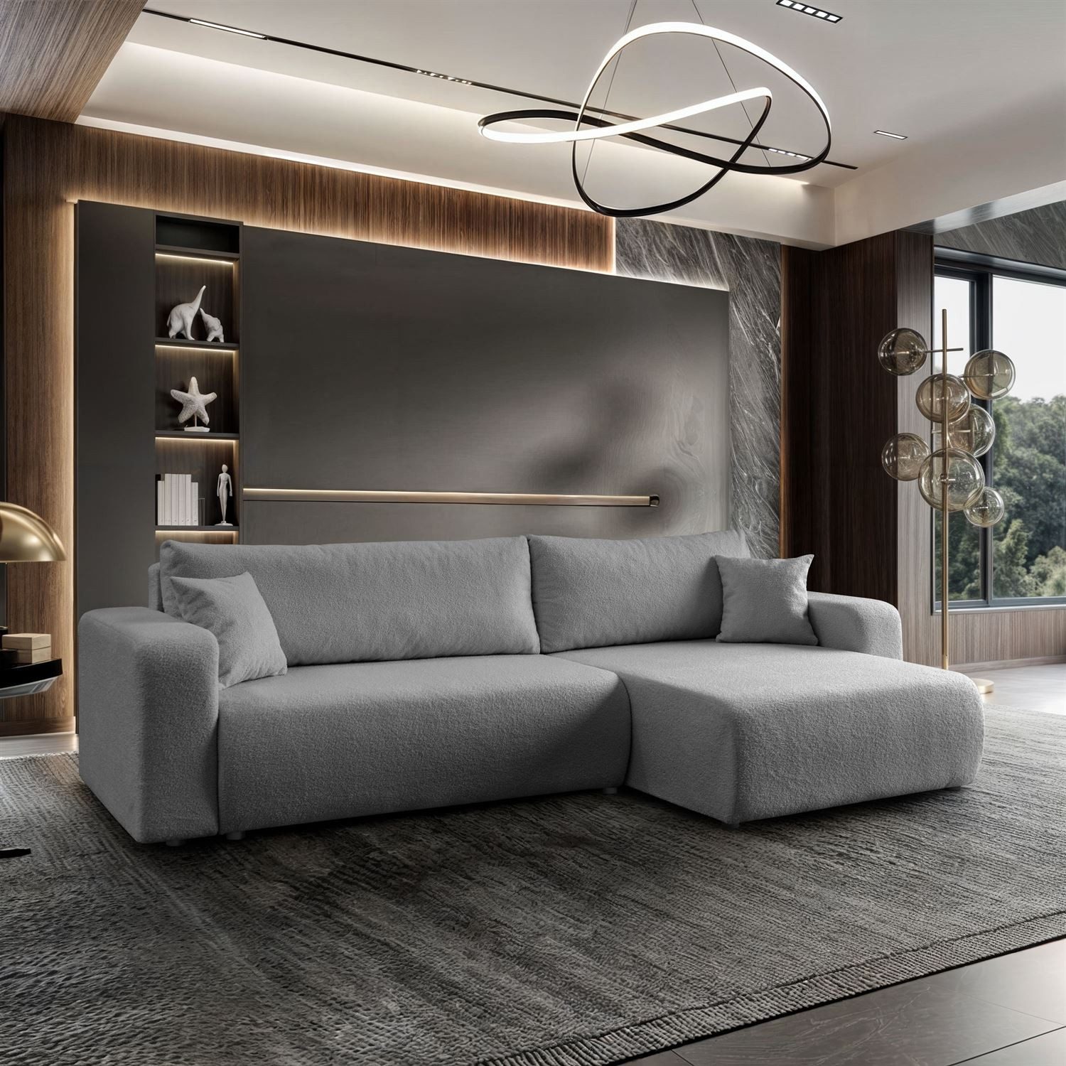 Lookway Ecksofa VESPO XL Moderne Wohnlandschaft günstig online kaufen