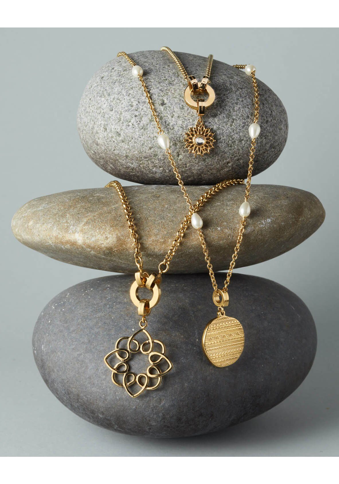 LEONARDO Charm-Kette 43 gold Lolita Clip...