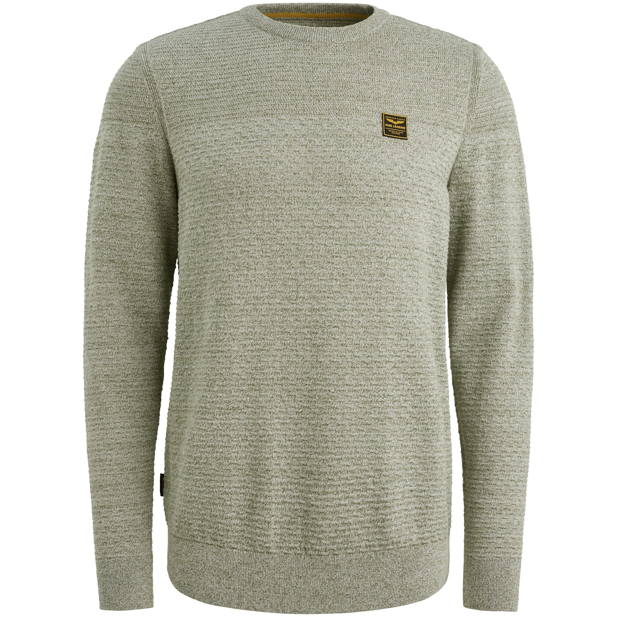 PME LEGEND Strickpullover R-neck cotton mouline