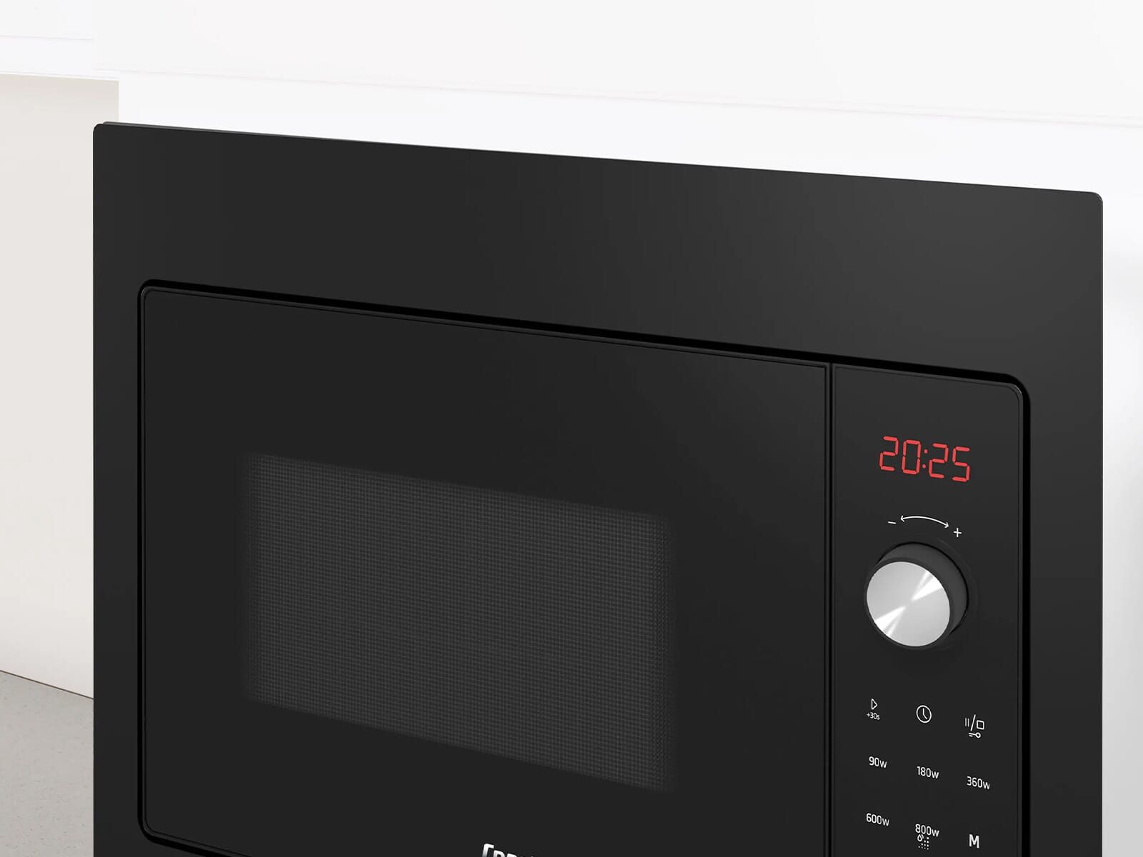 Constructa Einbau-Mikrowelle, Mikrowelle, Einfache Handhabung in schickem Design