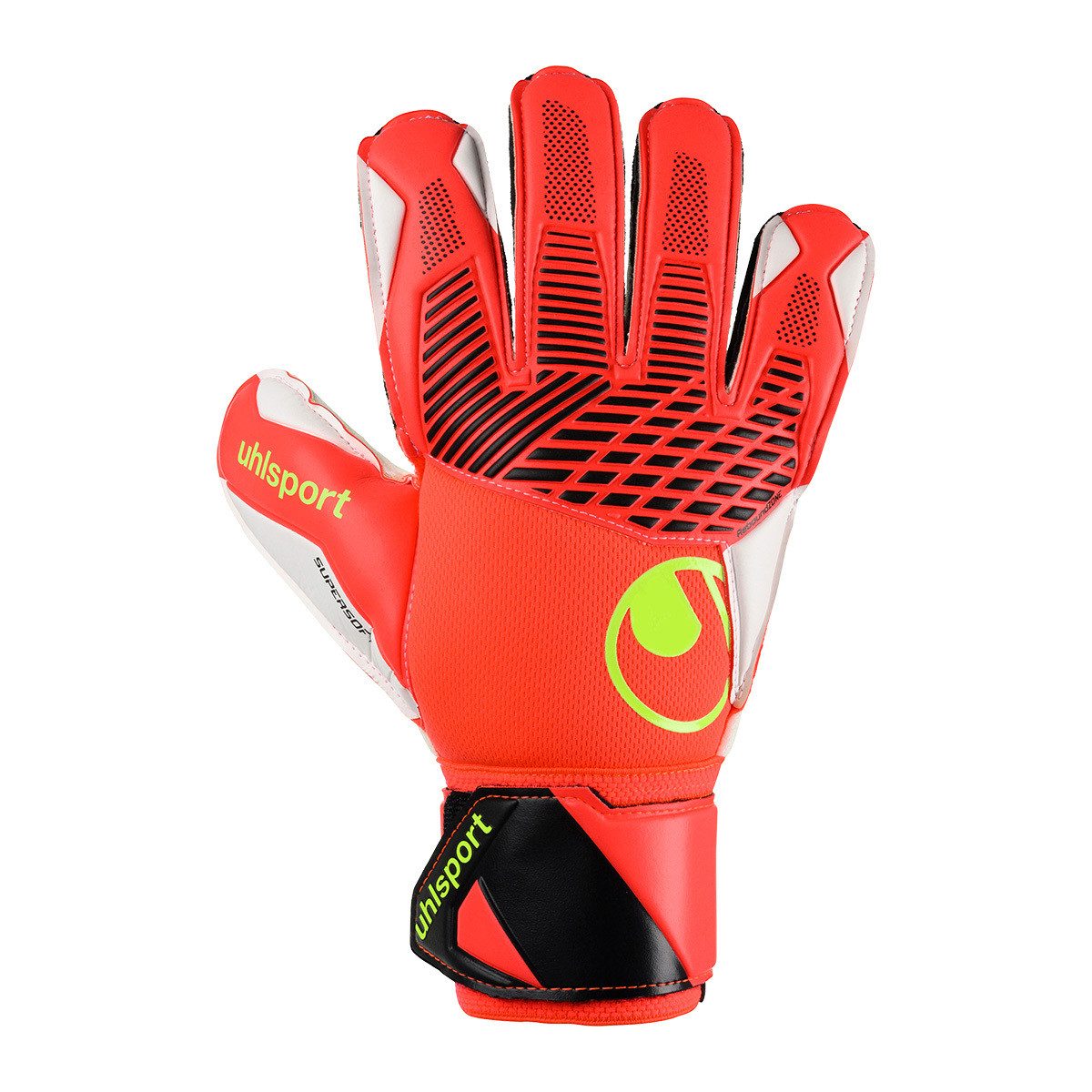 uhlsport Torwarthandschuhe Torwarthandschuhe FM ZNE Supersoft (Paar, 1-St., mit Verschluss)