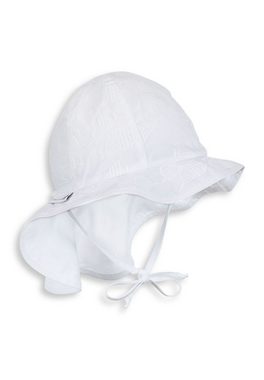 Sterntaler® Schirmmütze Mütze (1-St., Beanie Baby UV-Schutz 50+ idealer Sonnenschutz für den Sommer) Flapper mit Nackenschutz und Größenregulierungsband