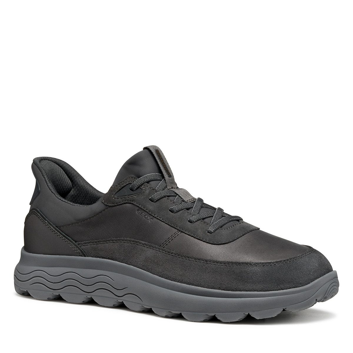 Geox GEOX SPHERICA PLUS, Sneaker, Schwarz, Herren Sneaker