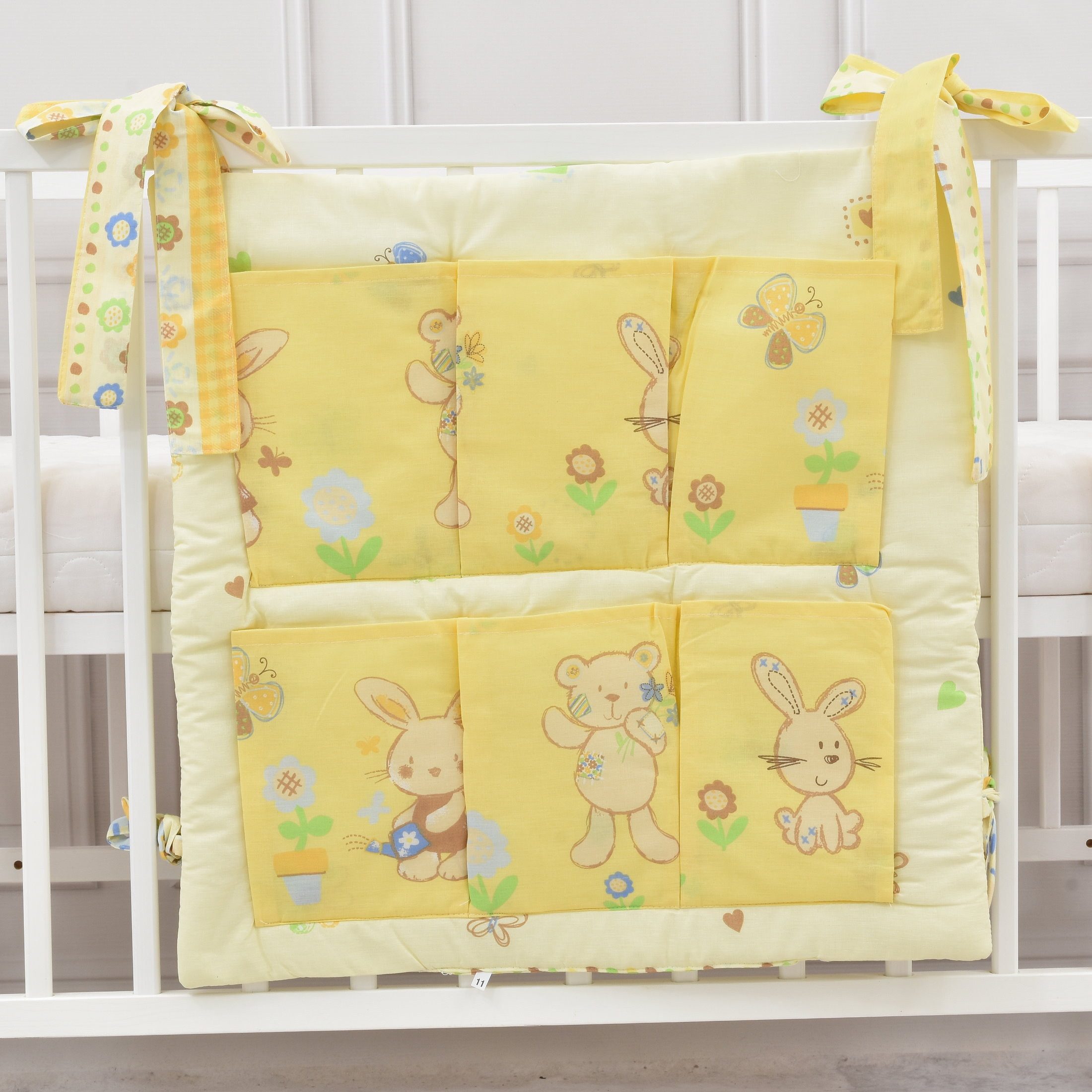 Baby-Delux Betttasche Aufbewahrungstasche Baby (1-tlg), Betttasche Babybetttasche Spielzeugtasche Organizer für Babybett