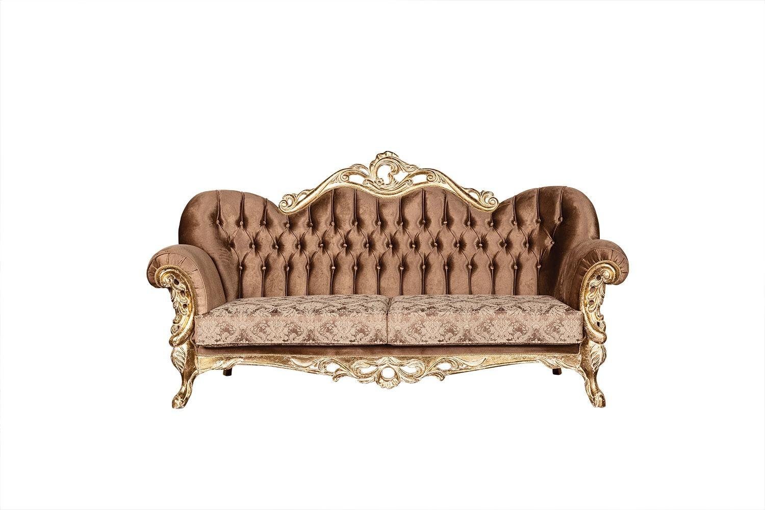 JVmoebel Sofa, mit Verzierung 3+1 Design Klassische Sofagarnitur luxus
