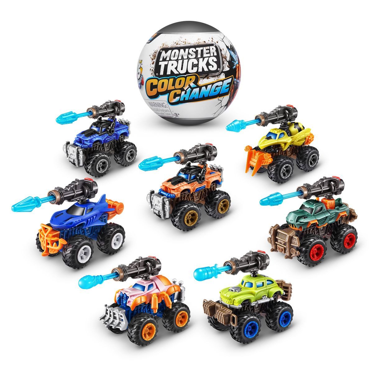 ZURU Actionfigur Überraschungskugel 5 Surprise Monster Truck Serie 3