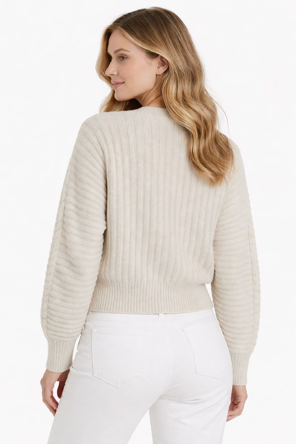 YAYA Cardigan Strick-Cardigan mit Zopfmuster