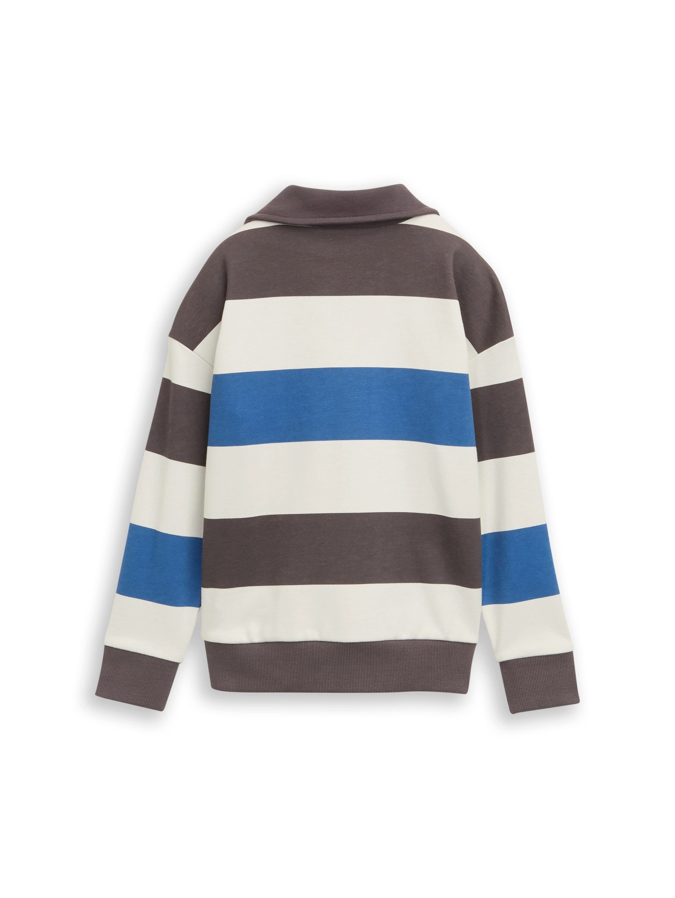 TOM TAILOR Sweatshirt mit Streifen Muster