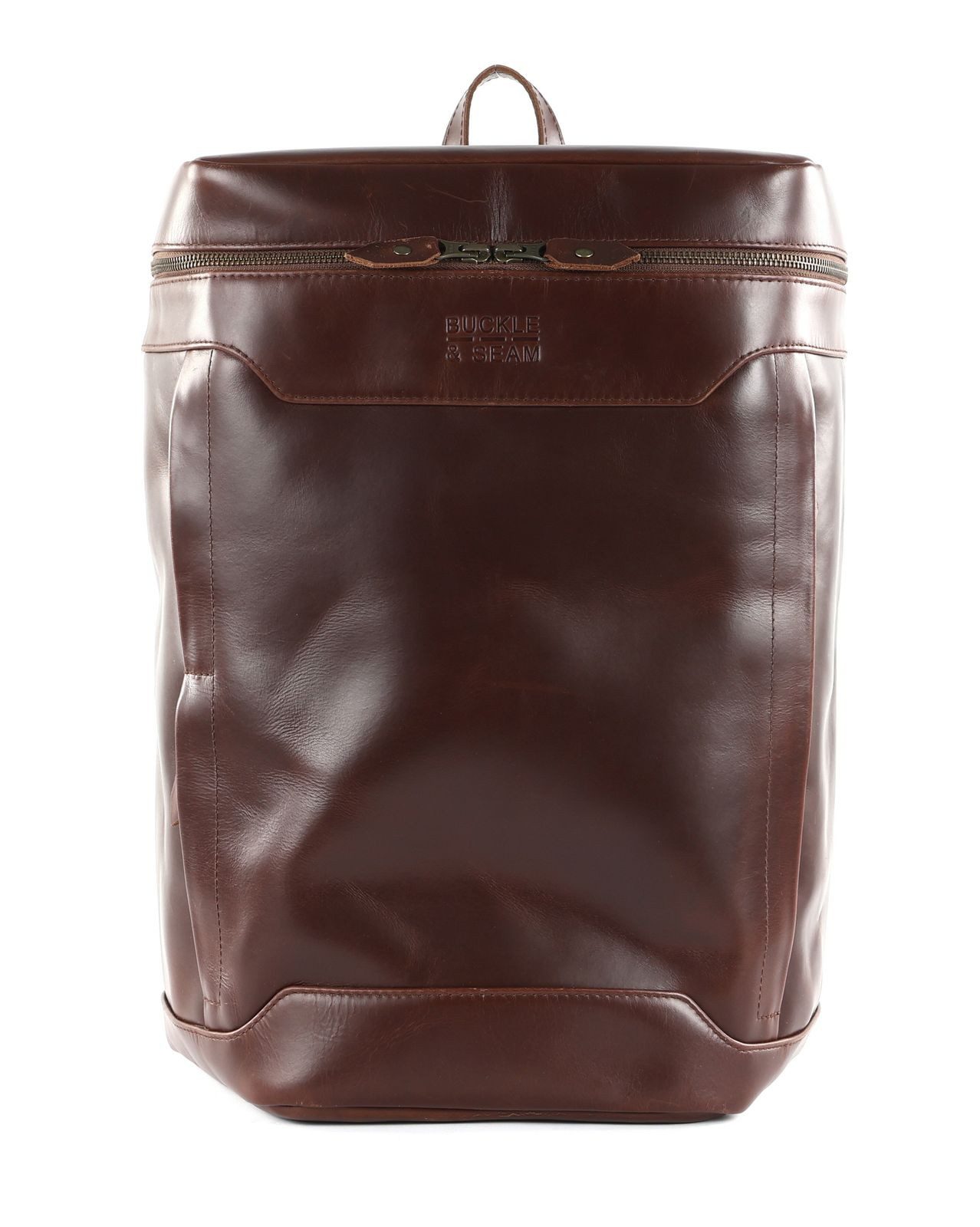 Rucksack New Stipes Leather Backpack